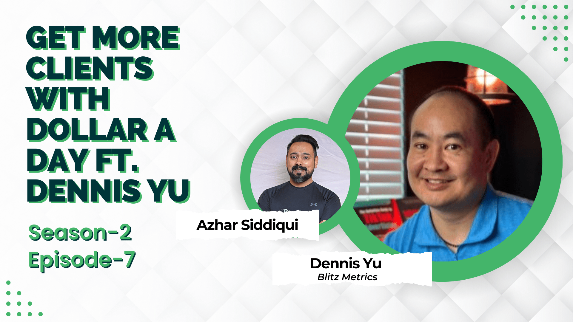 Get More Clients with Dollar A Day ft. Dennis Yu