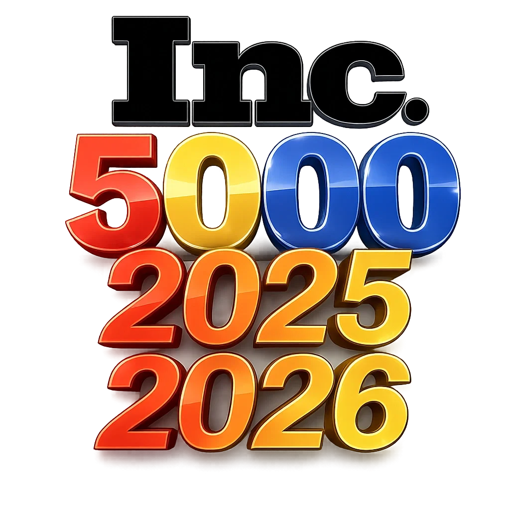 Inc. 5000 2025 and 2026 badge